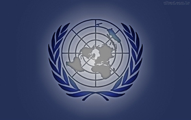 ONU logo azul