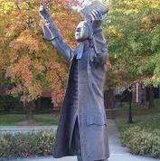 john wesley statue 1